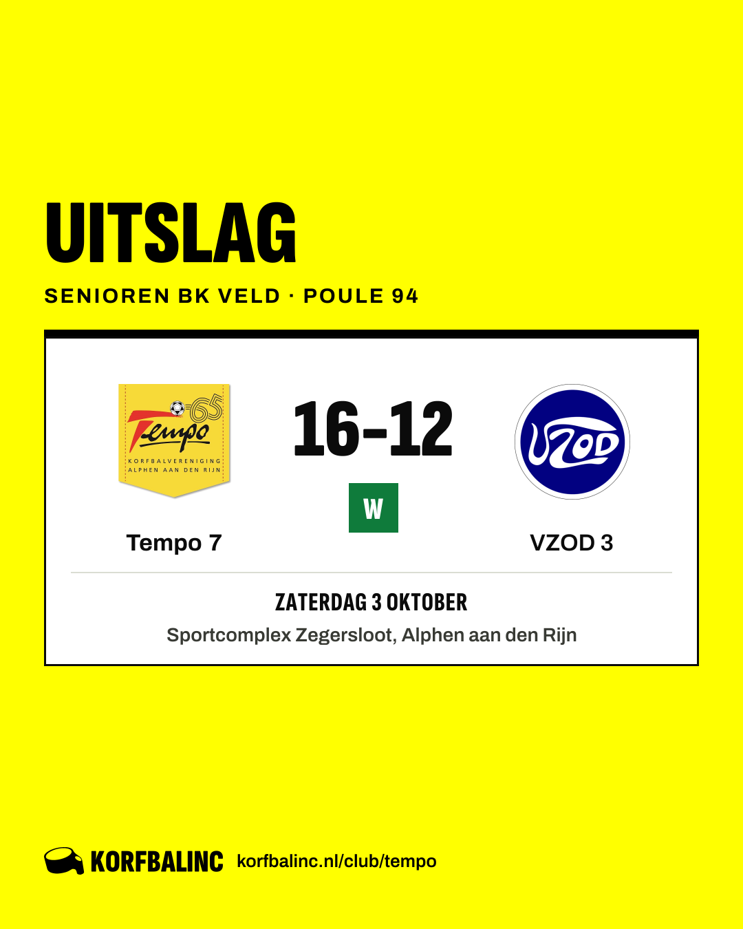 Tempo 7 - VZOD 3