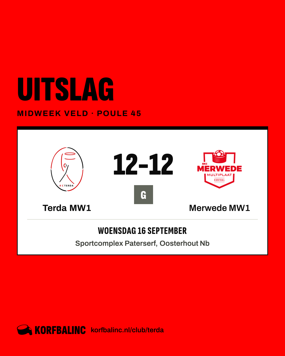 Terda MW1 - Merwede MW1