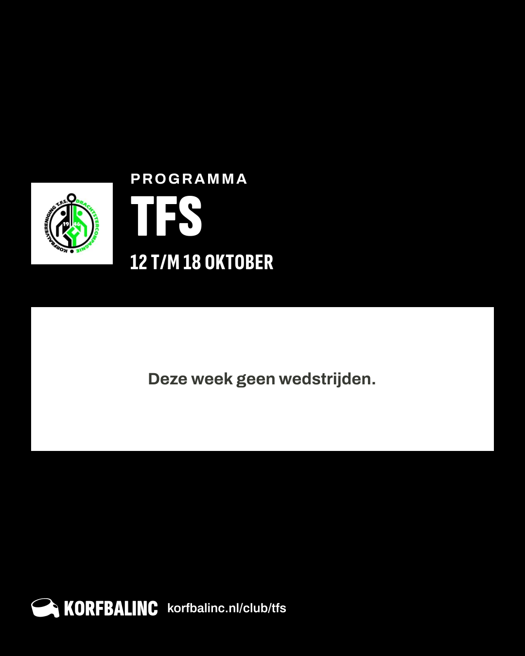 Uitslagen TFS