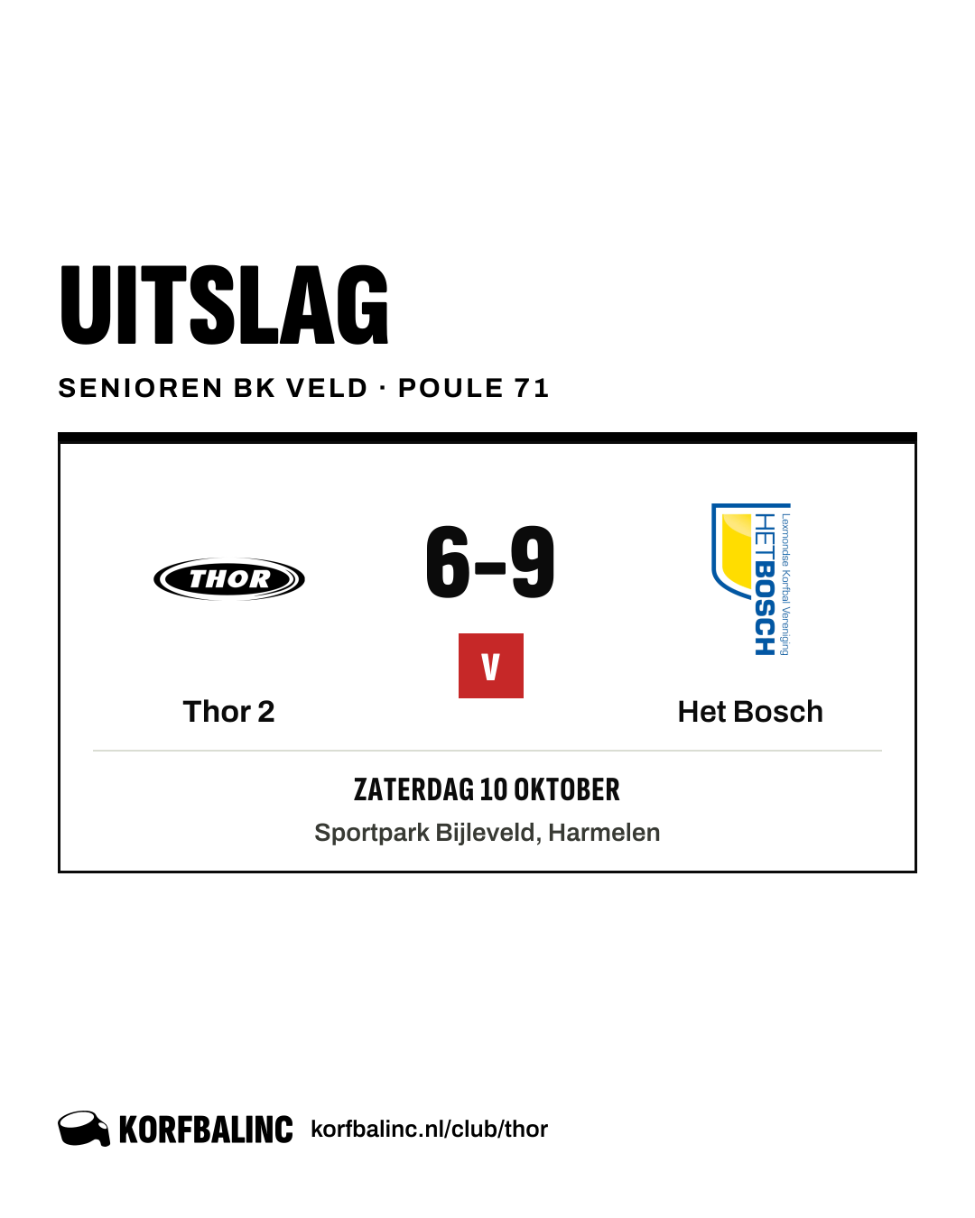 Thor 2 - Het Bosch