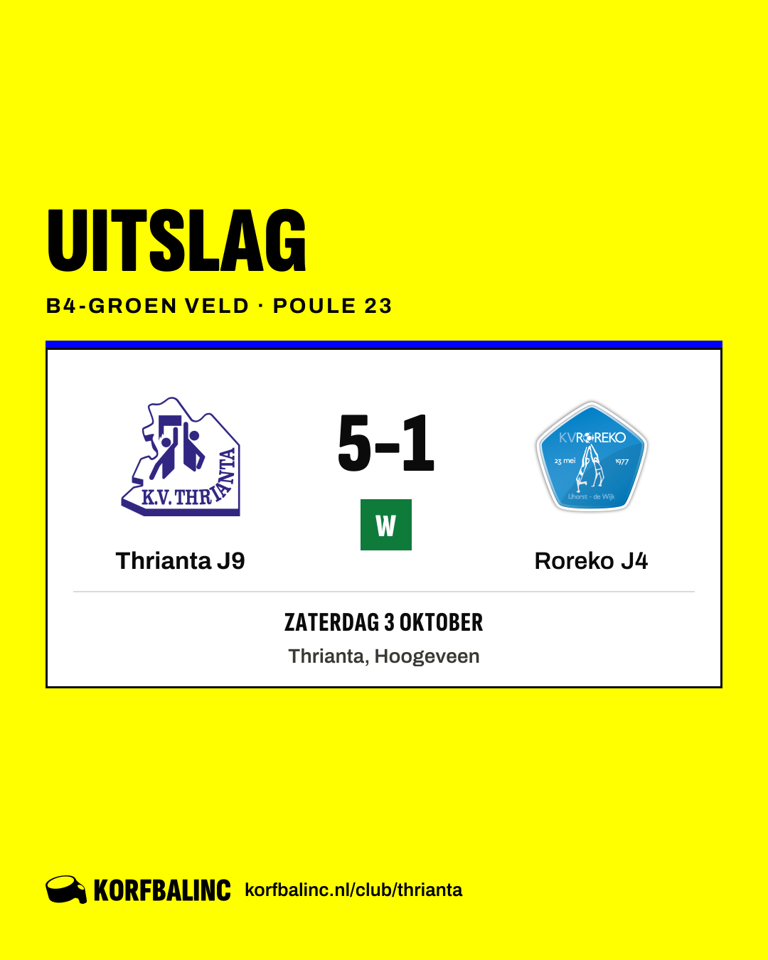 Thrianta J9 - Roreko J4