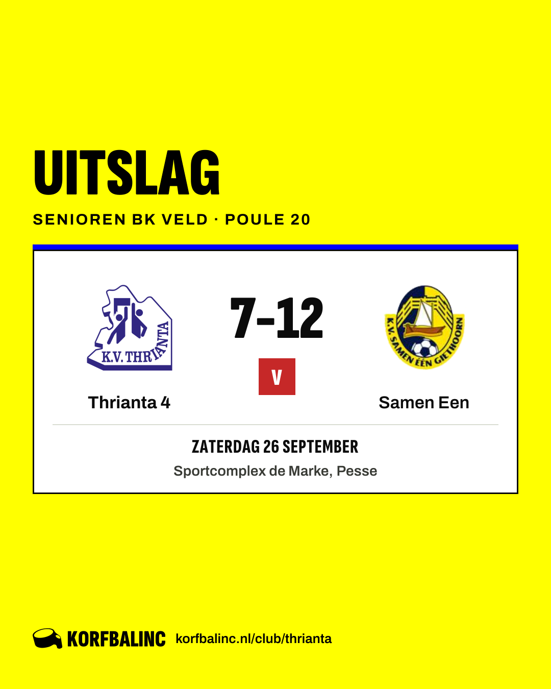 Thrianta 4 - Samen Een