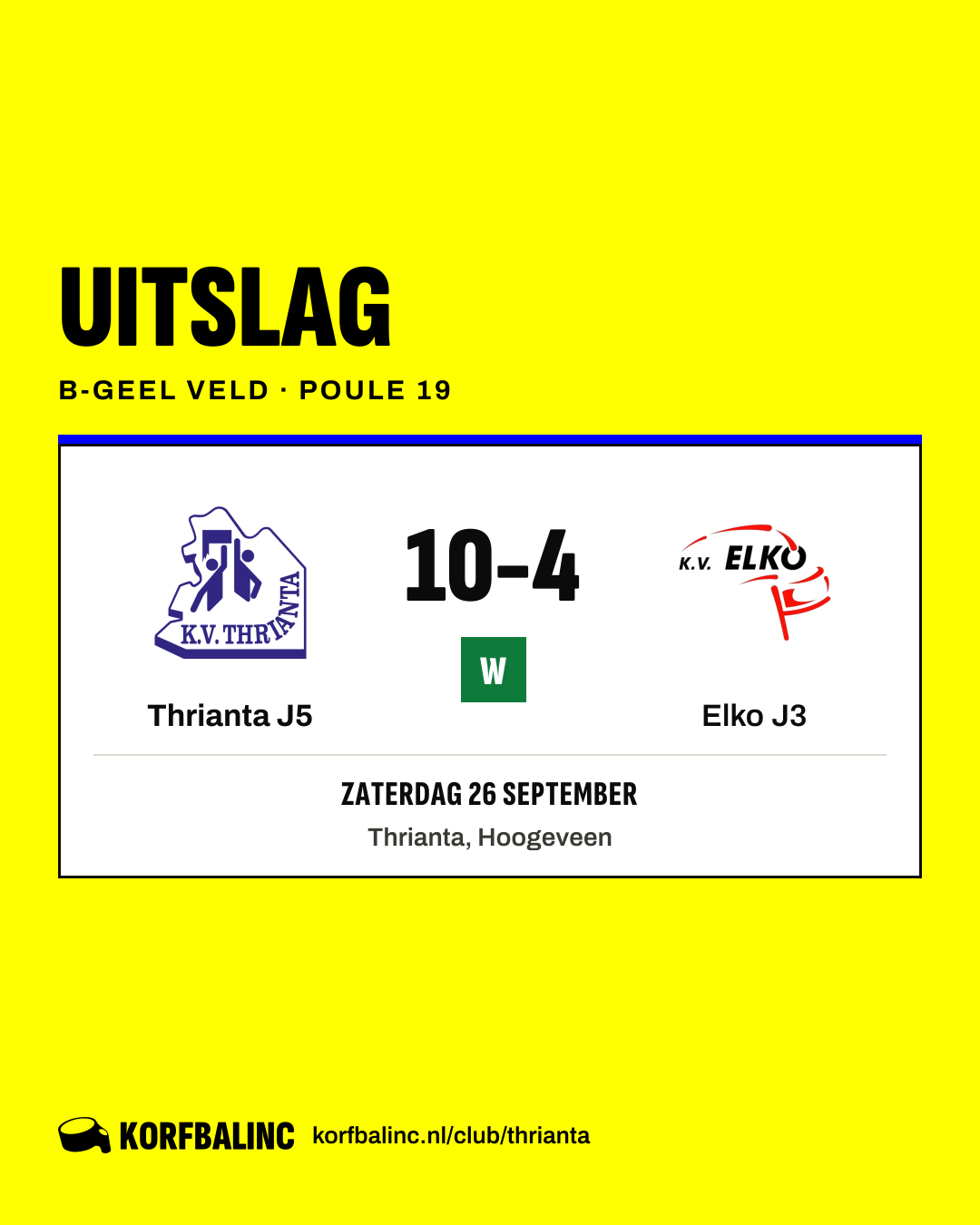 Thrianta J5 - Elko J3