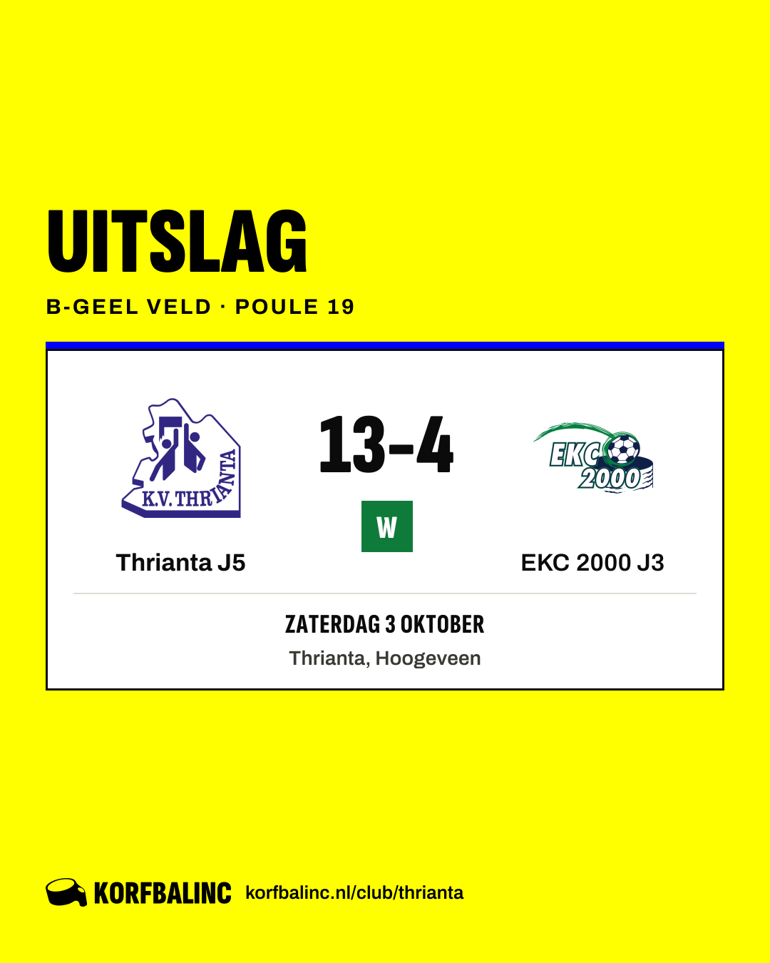 Thrianta J5 - EKC 2000 J3