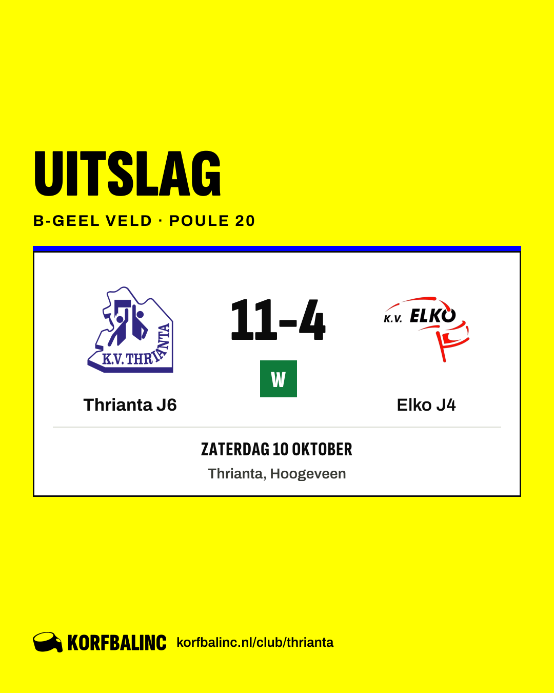 Thrianta J6 - Elko J4