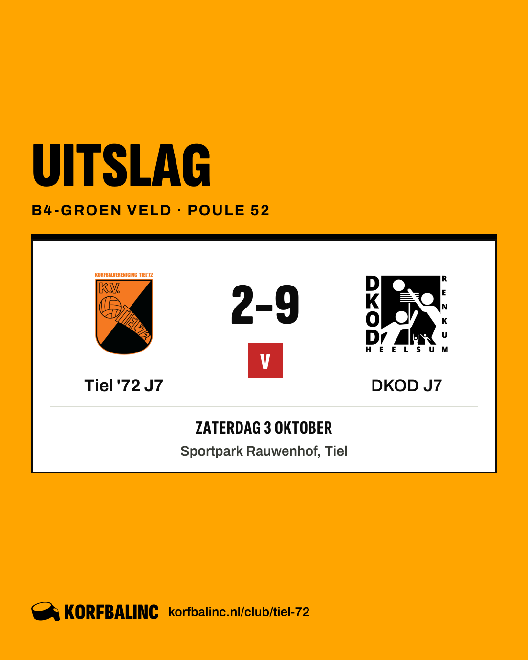 Tiel '72 J7 - DKOD J7