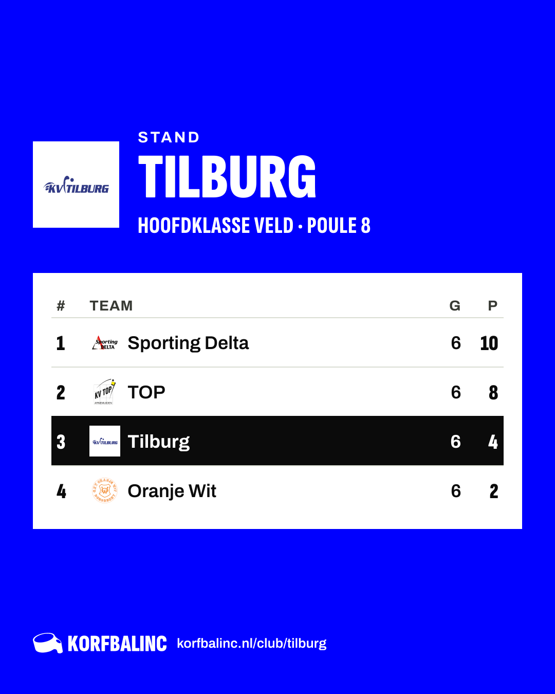 Stand Tilburg