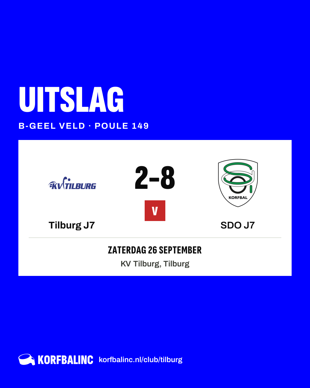 Tilburg J7 - SDO J7