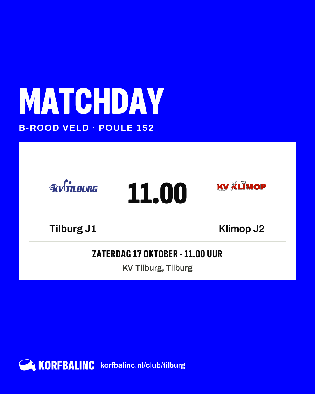 Tilburg J1 - Klimop J2