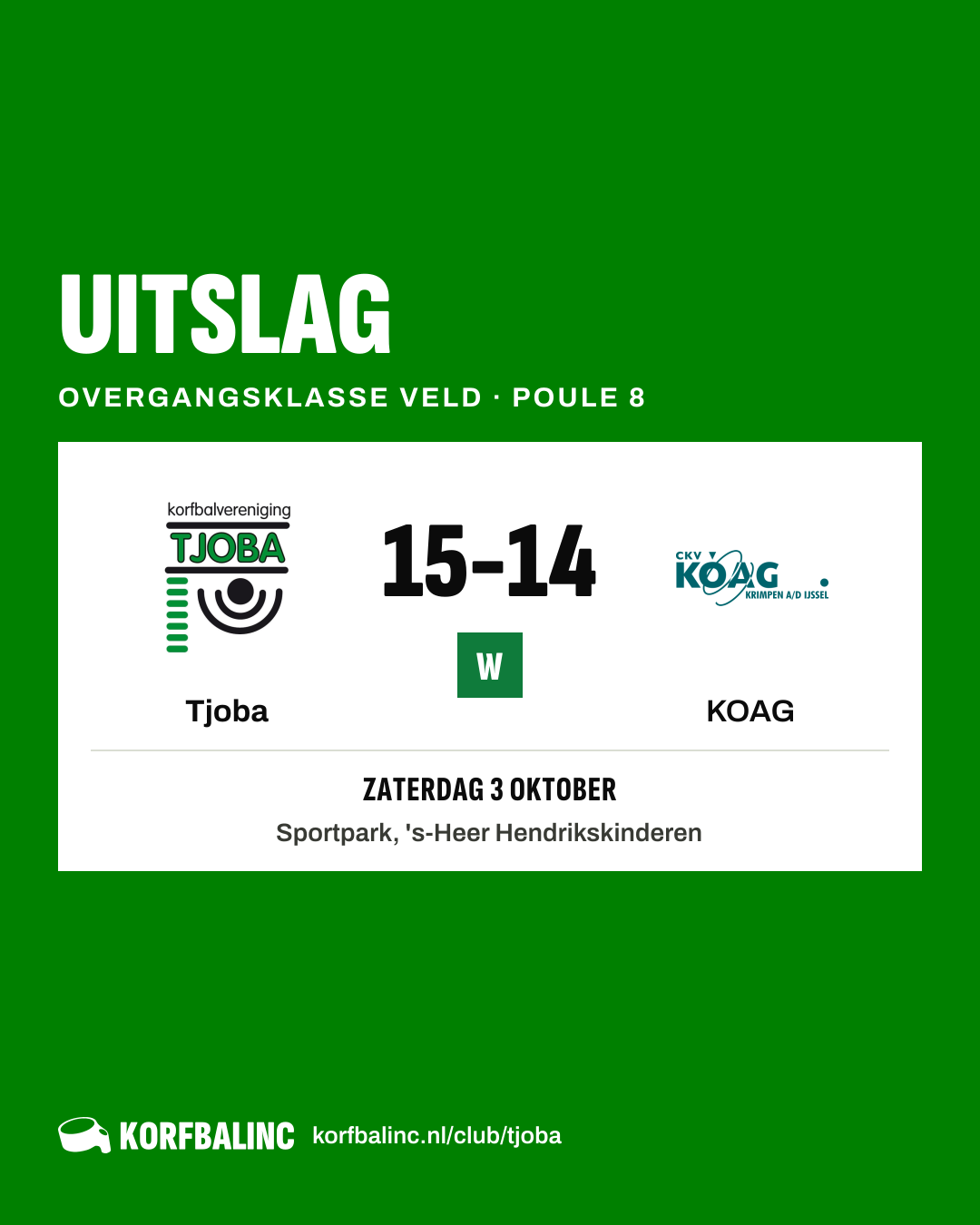 Tjoba - KOAG