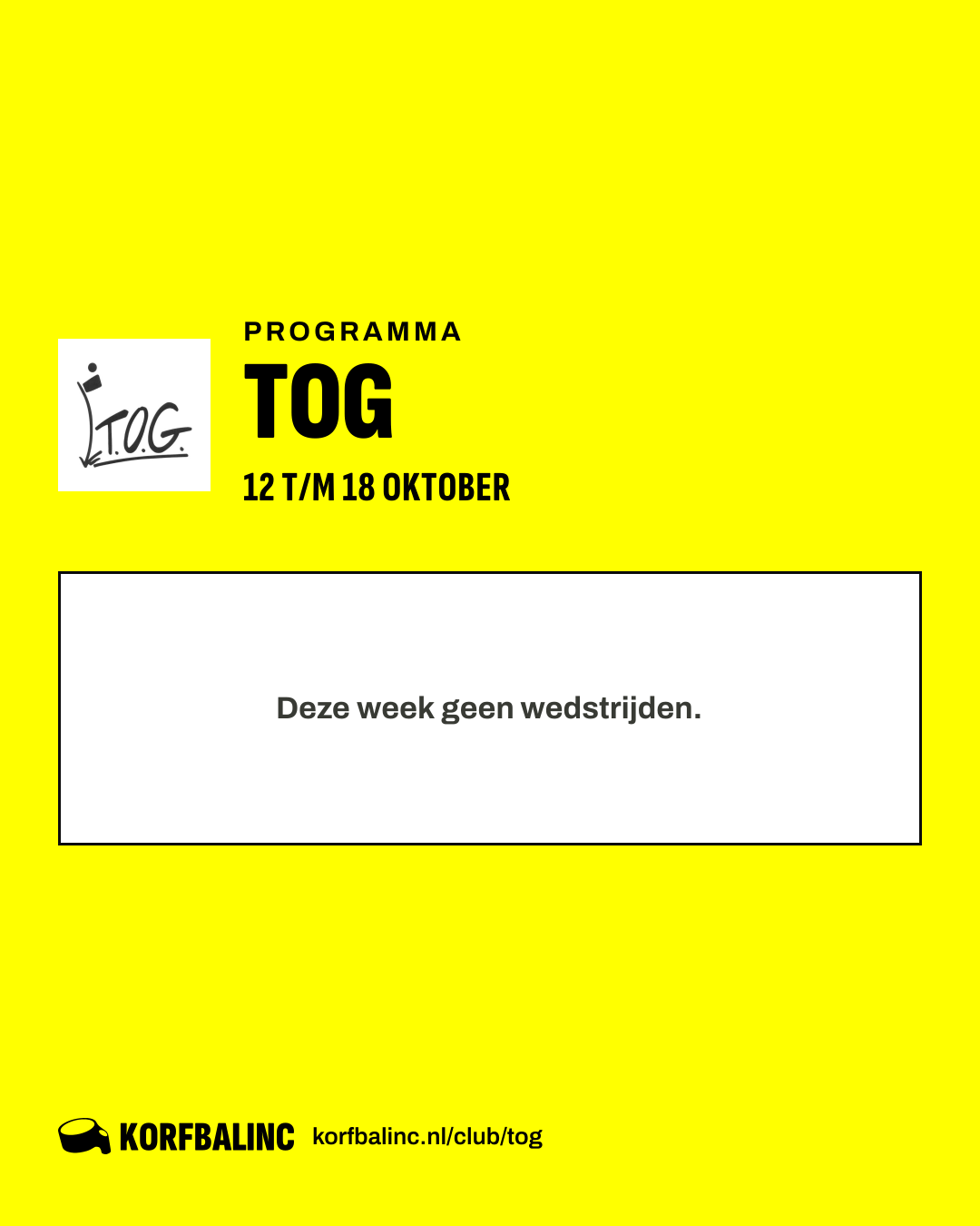 Uitslagen TOG