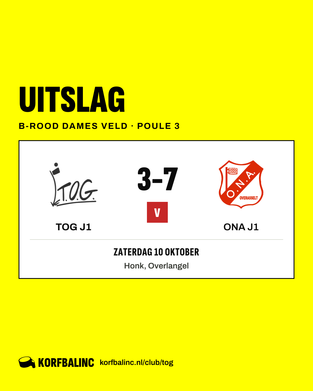 TOG J1 - ONA J1