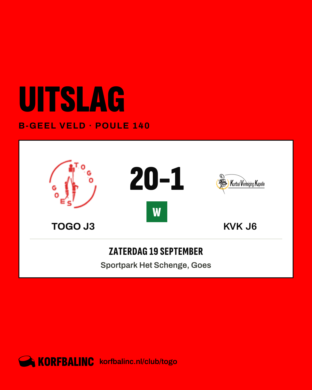 TOGO J3 - KVK J6