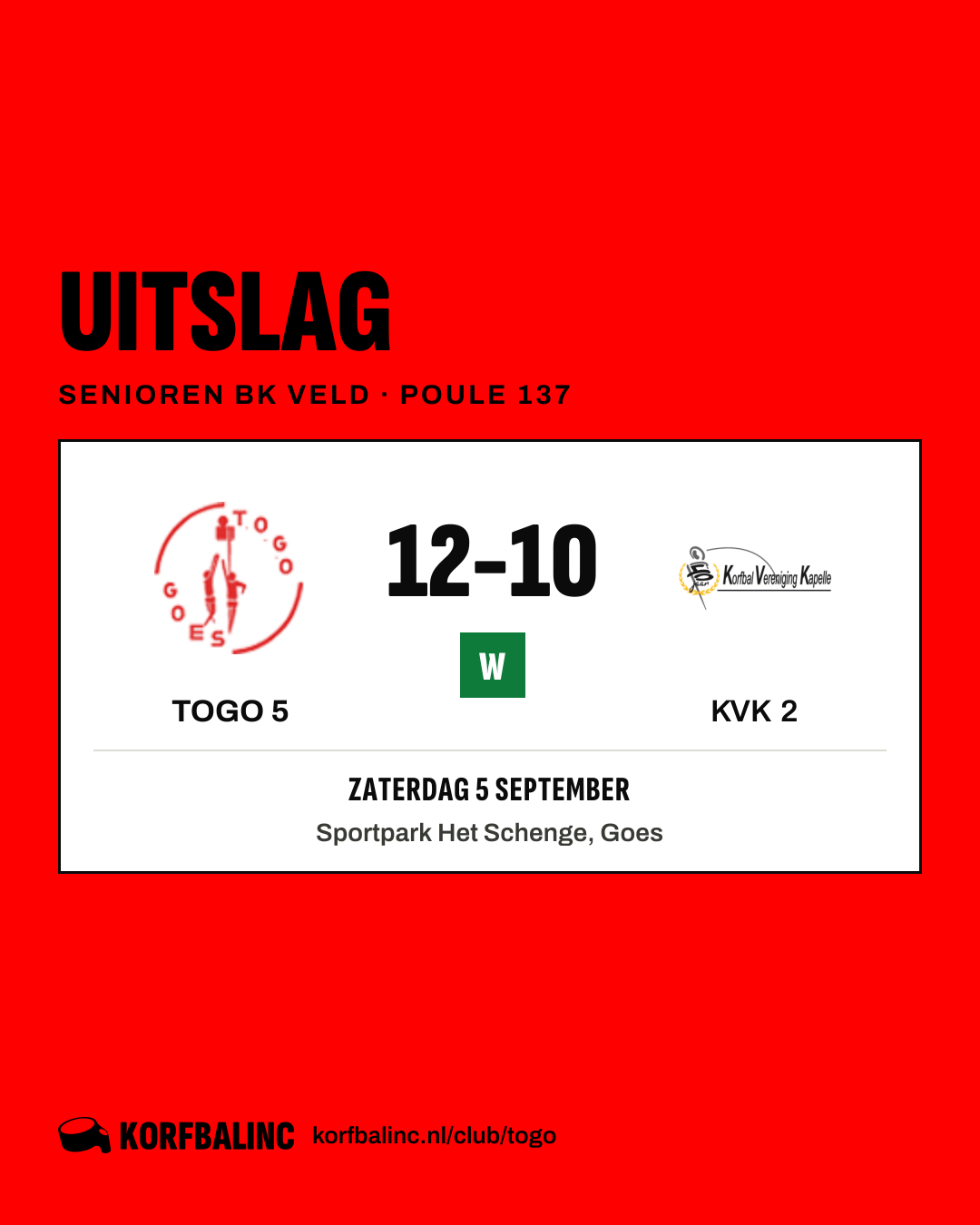 TOGO 5 - KVK 2