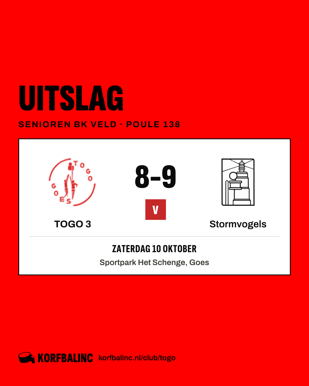 TOGO 3 - Stormvogels