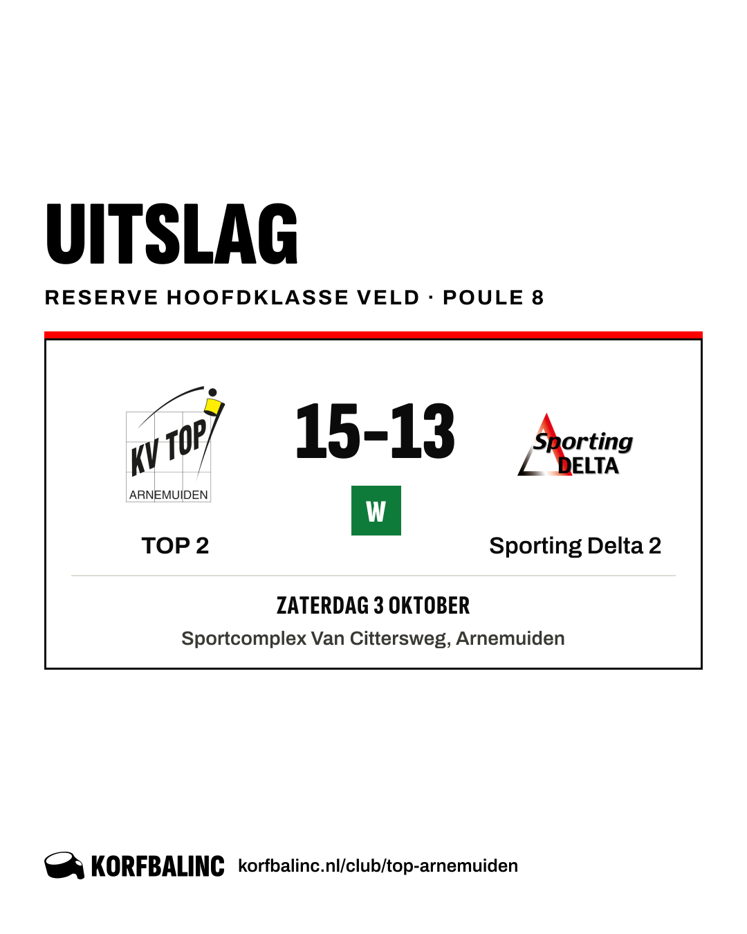TOP 2 - Sporting Delta 2