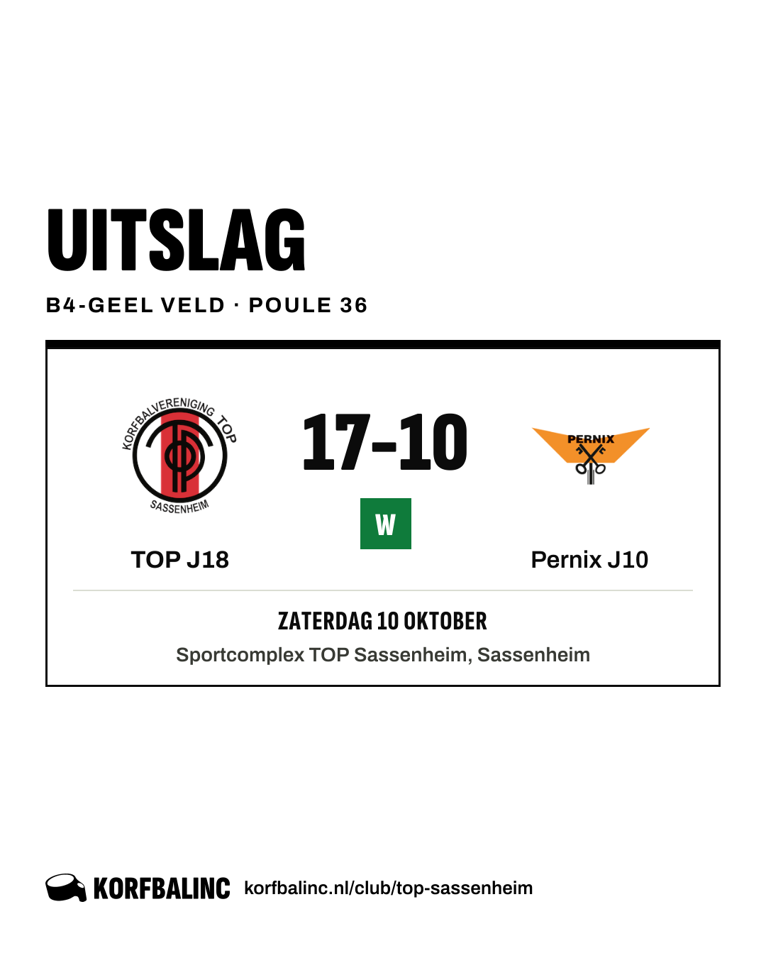 TOP J18 - Pernix J10
