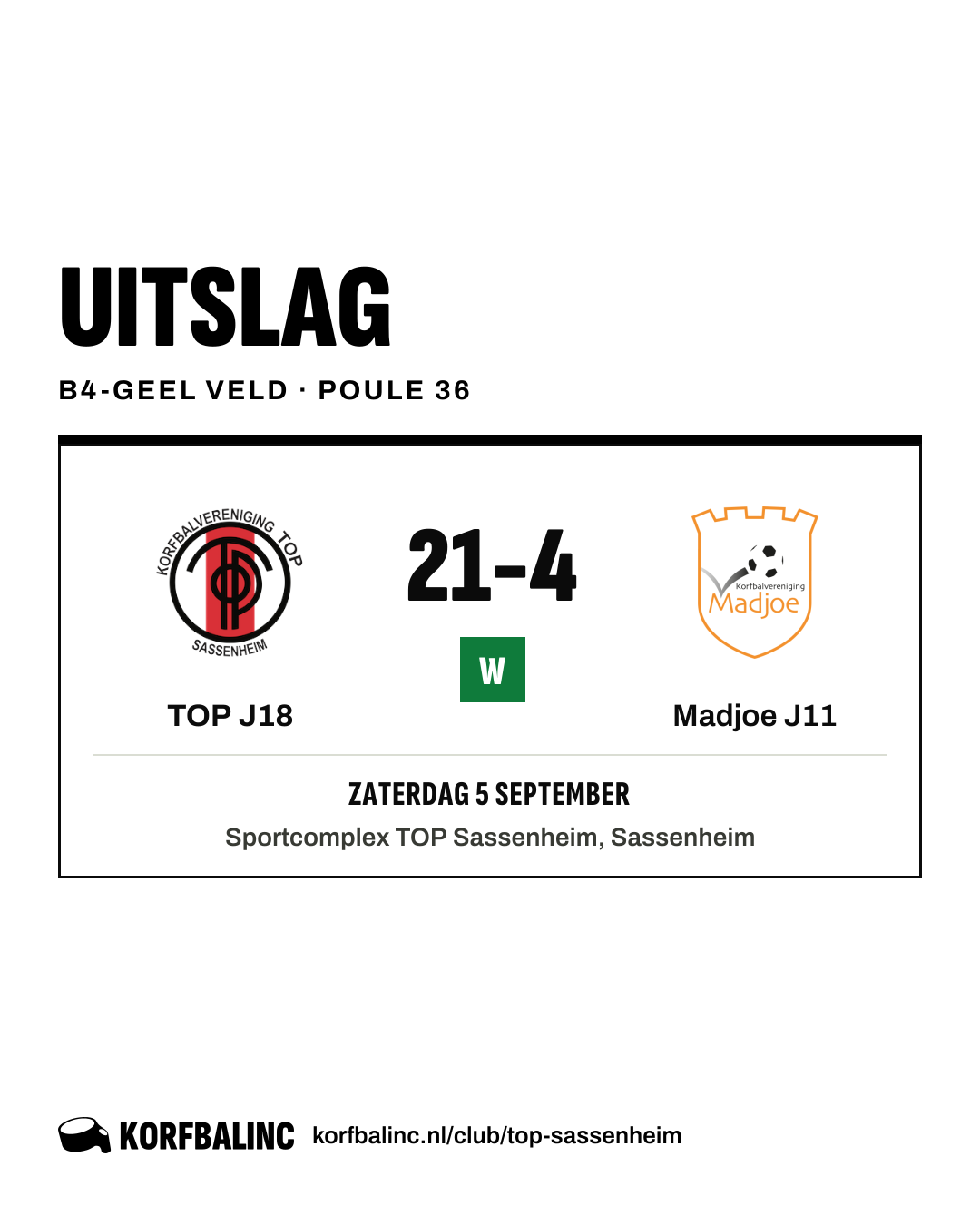 TOP J18 - Madjoe J11