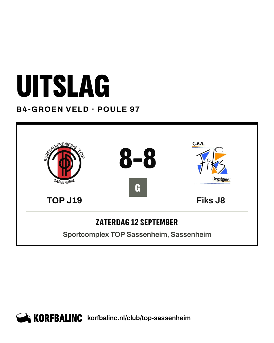 TOP J19 - Fiks J8