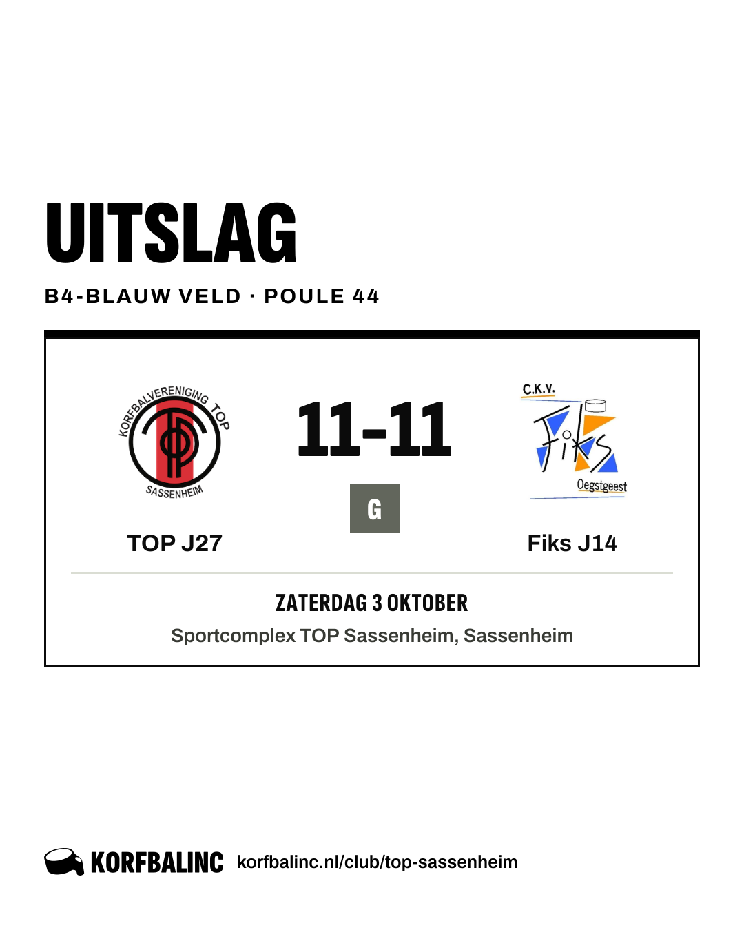TOP J27 - Fiks J14