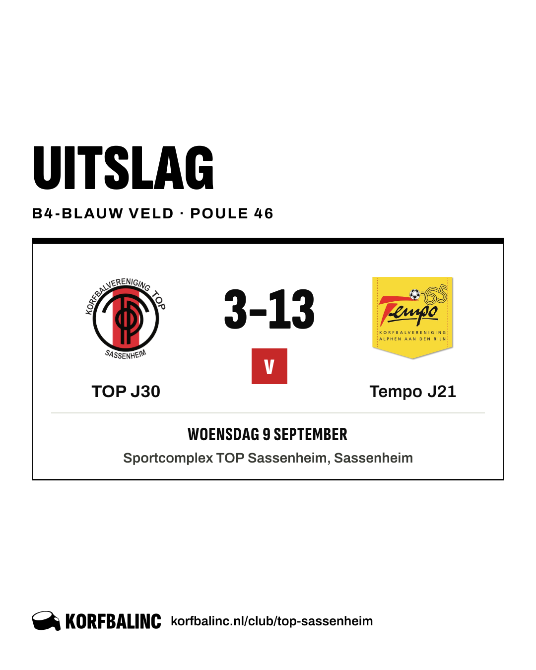 TOP J30 - Tempo J21
