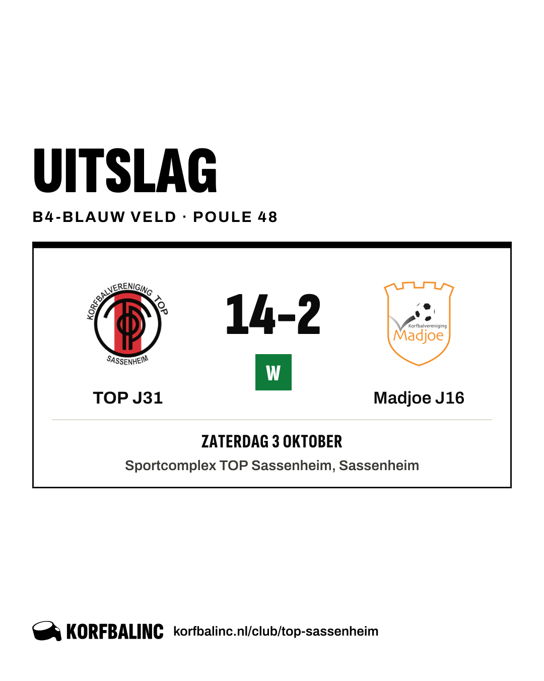 TOP J31 - Madjoe J16
