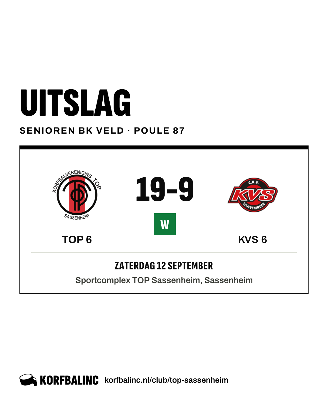 TOP 6 - KVS 6