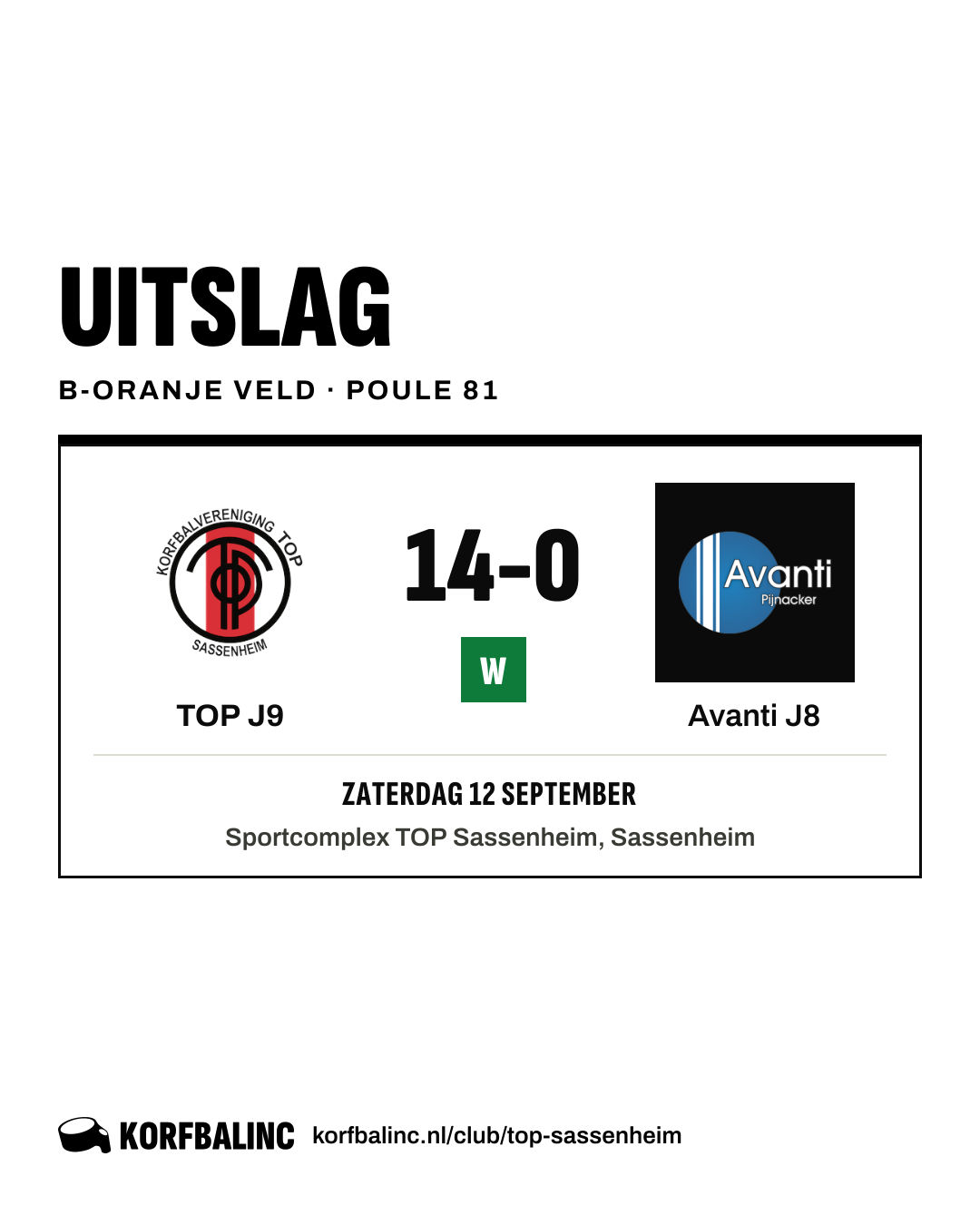 TOP J9 - Avanti J8