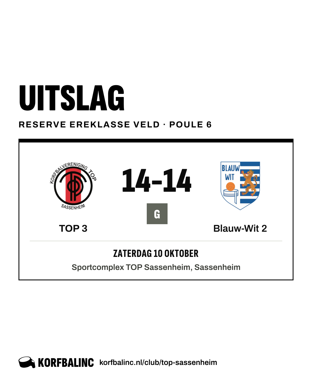 TOP 3 - Blauw-Wit 2