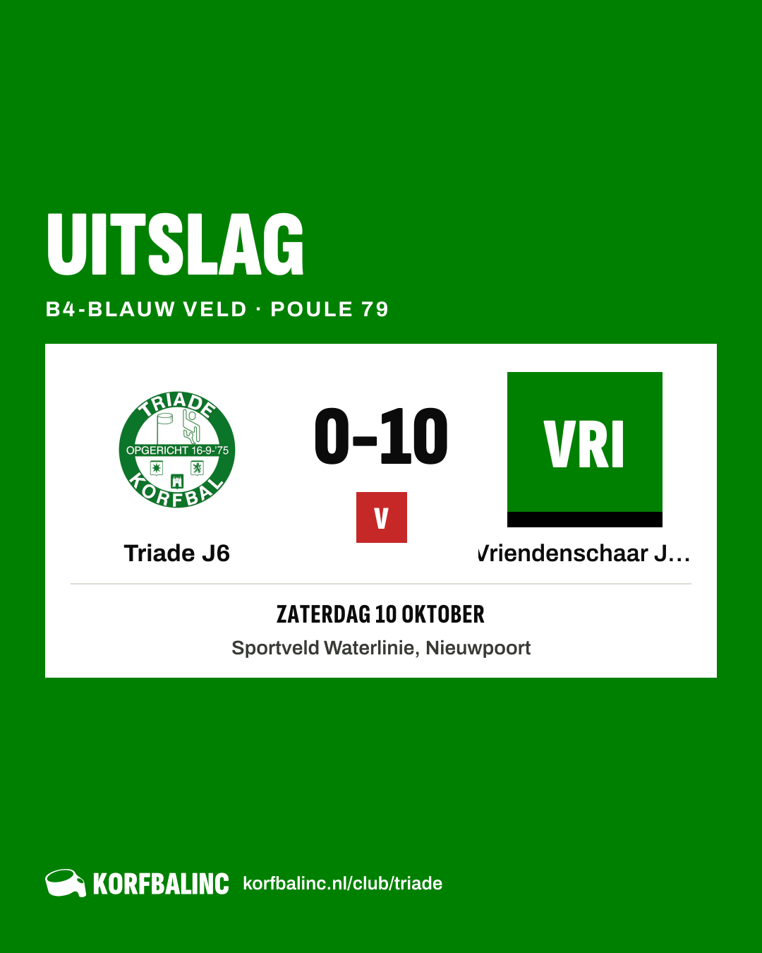 Triade J6 - Vriendenschaar J21