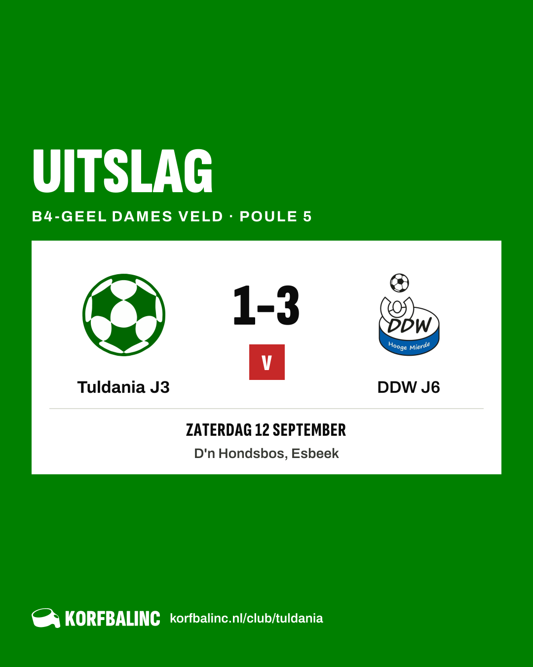 Tuldania J3 - DDW J6