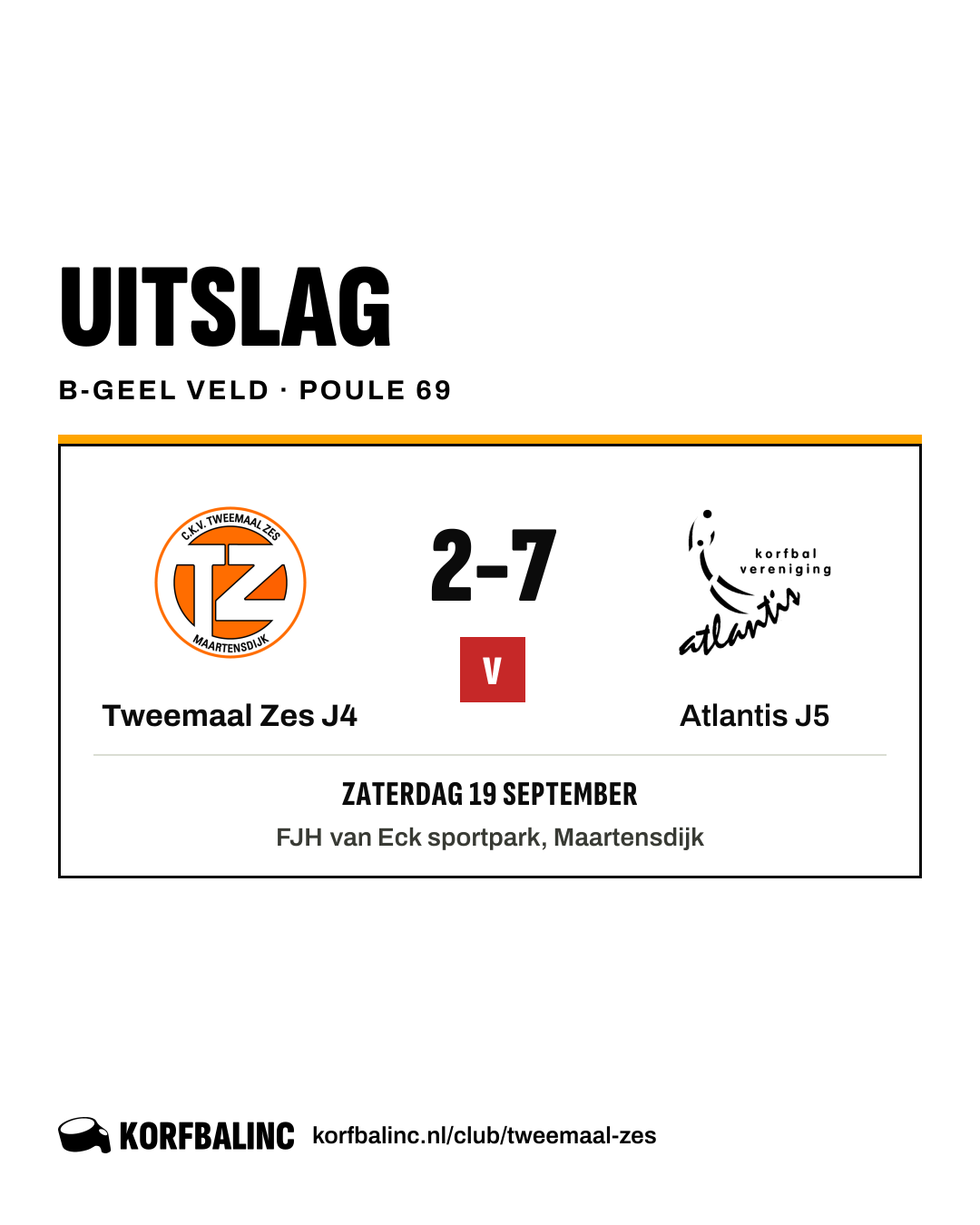 Tweemaal Zes J4 - Atlantis J5