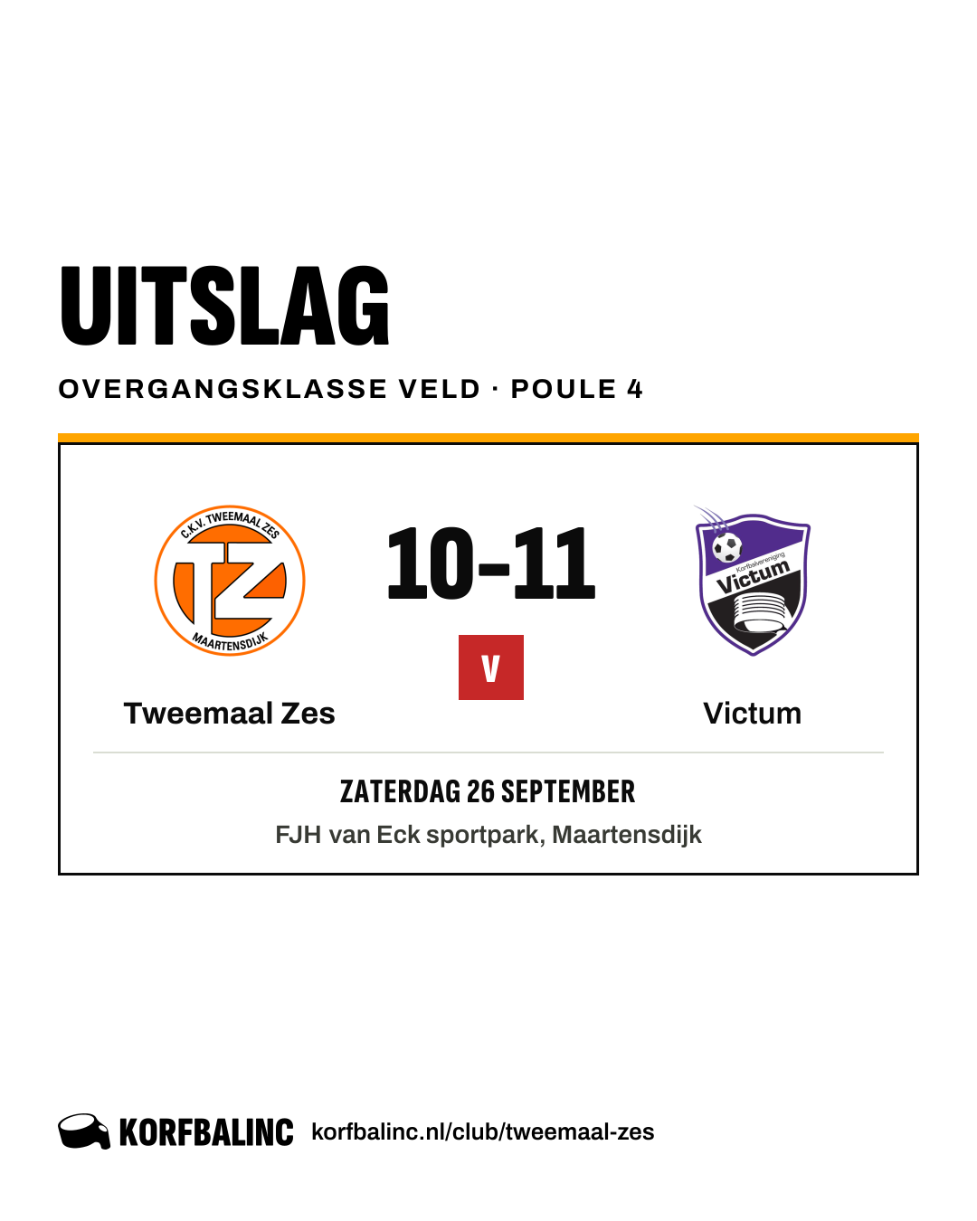 Tweemaal Zes - Victum