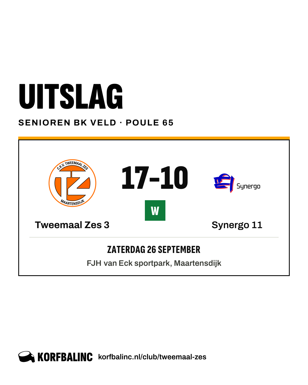 Tweemaal Zes 3 - Synergo 11