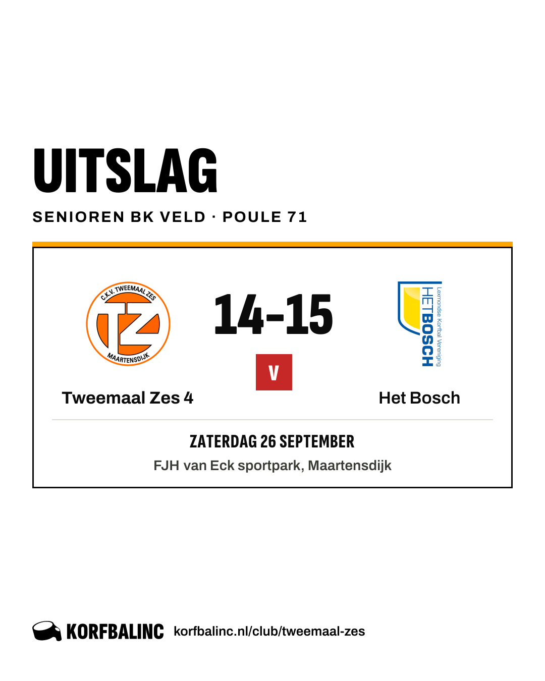 Tweemaal Zes 4 - Het Bosch