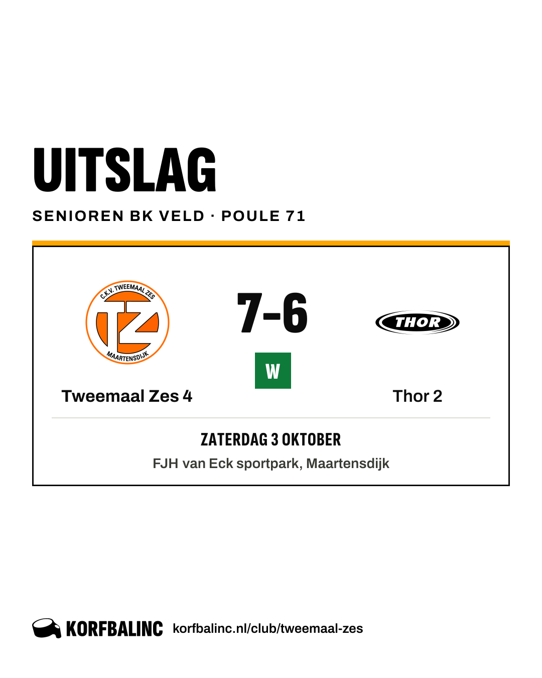 Tweemaal Zes 4 - Thor 2