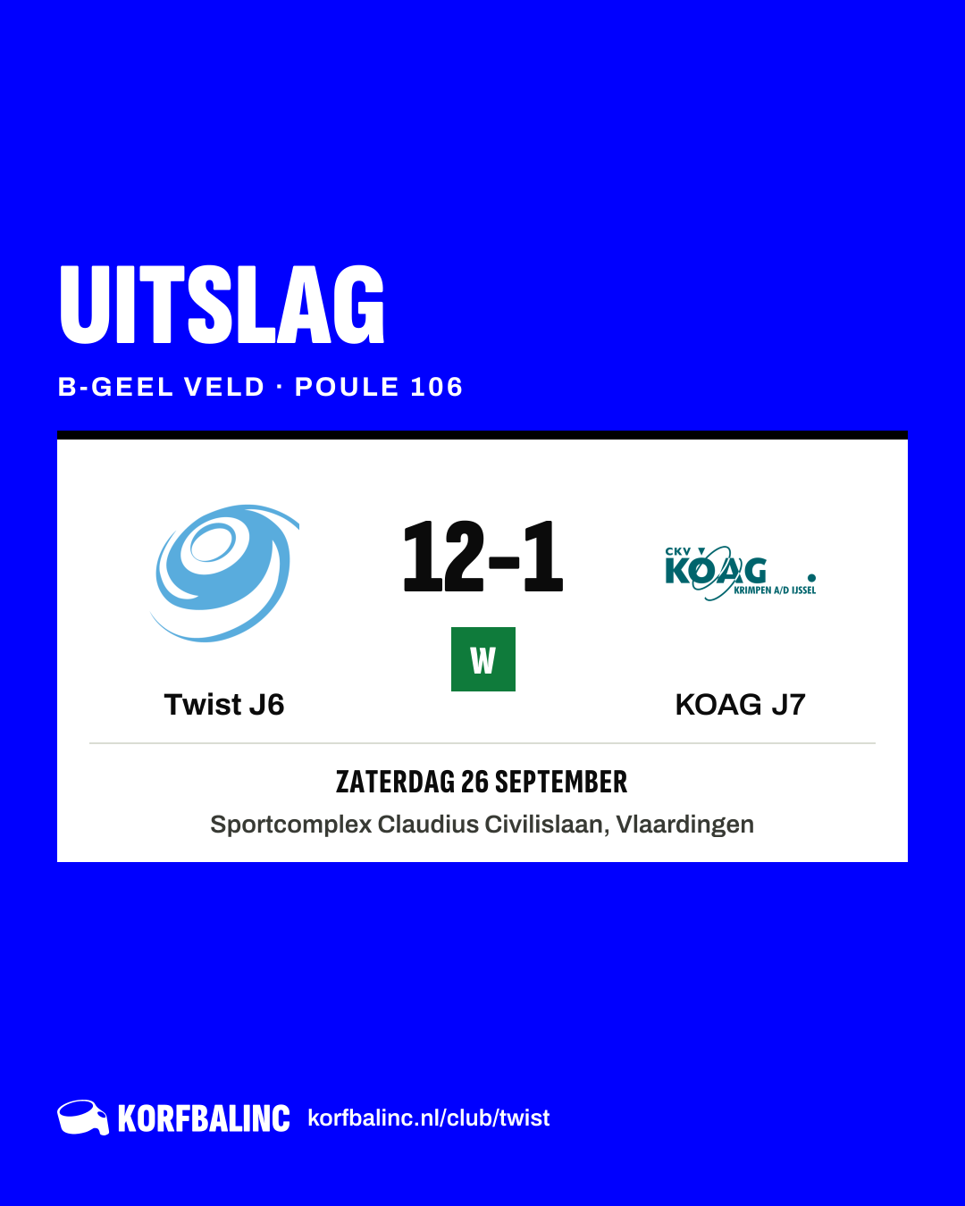Twist J6 - KOAG J7