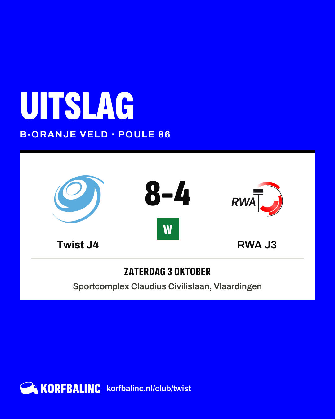Twist J4 - RWA J3