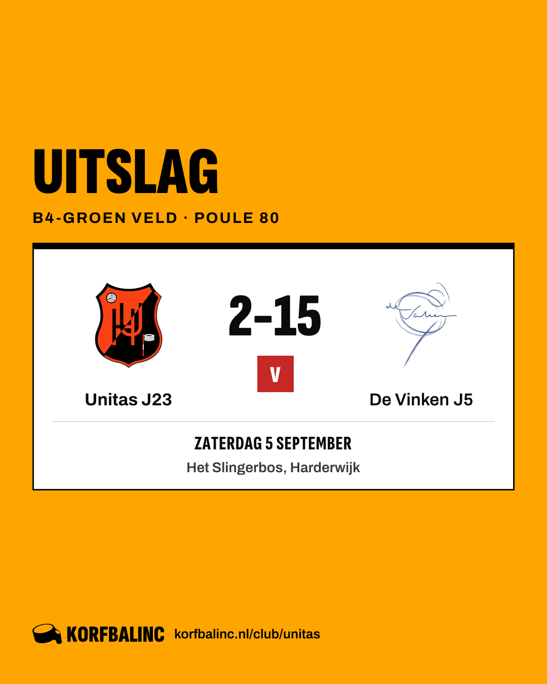 Unitas J23 - De Vinken J5
