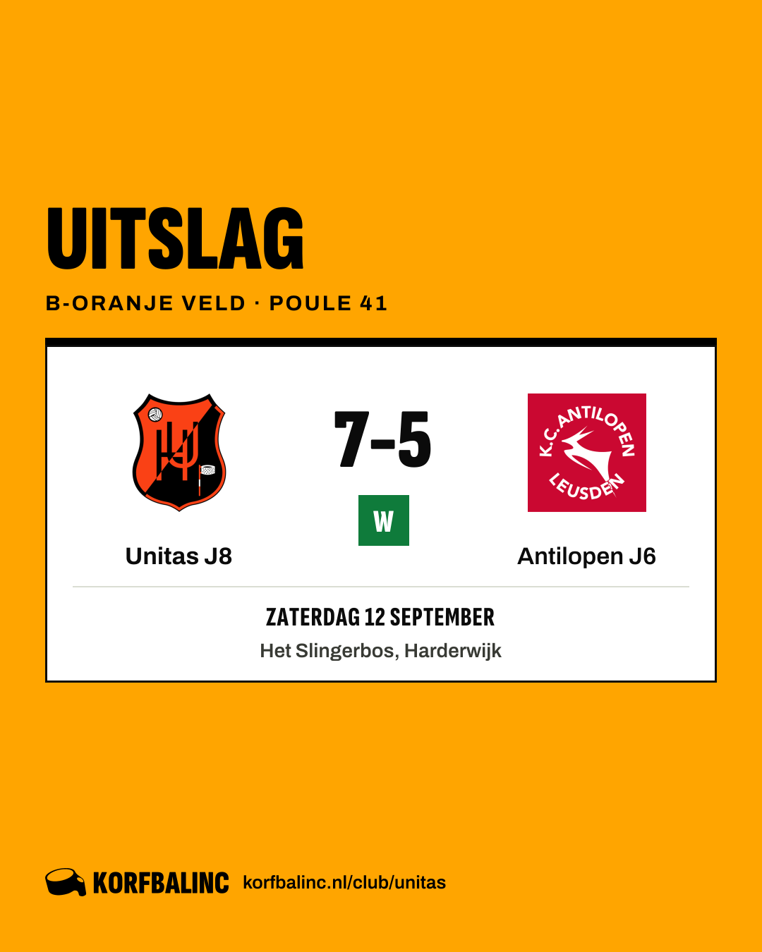 Unitas J8 - Antilopen J6