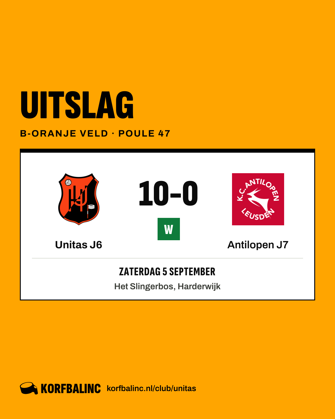 Unitas J6 - Antilopen J7