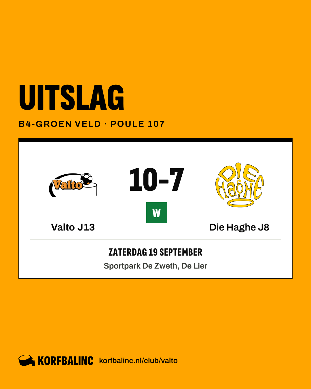 Valto J13 - Die Haghe J8