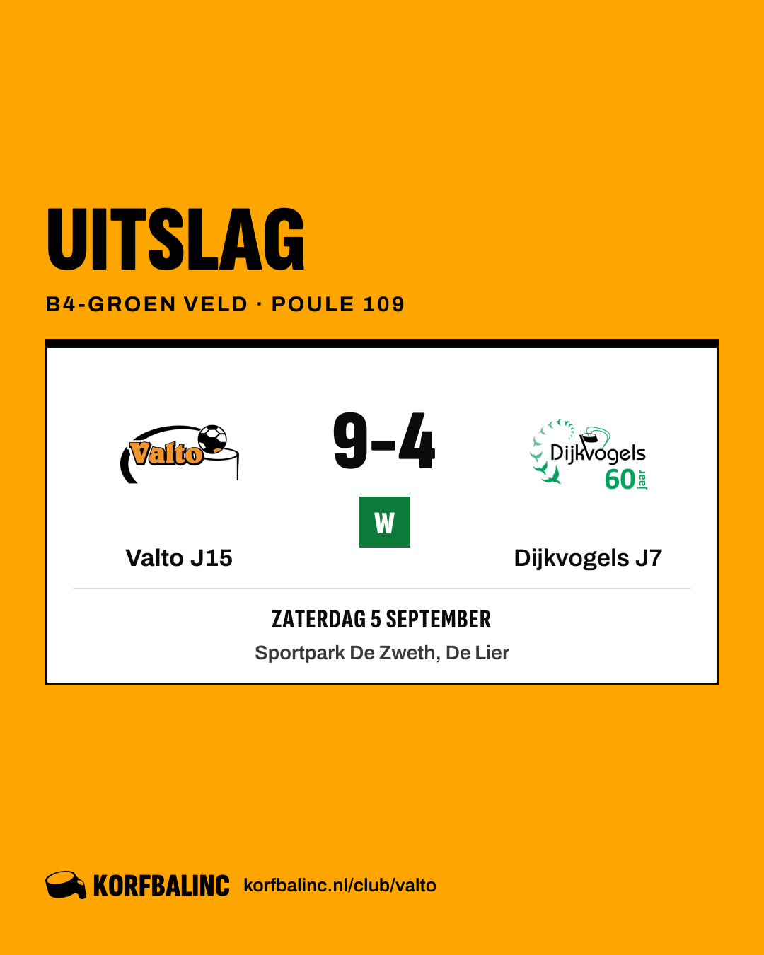 Valto J15 - Dijkvogels J7