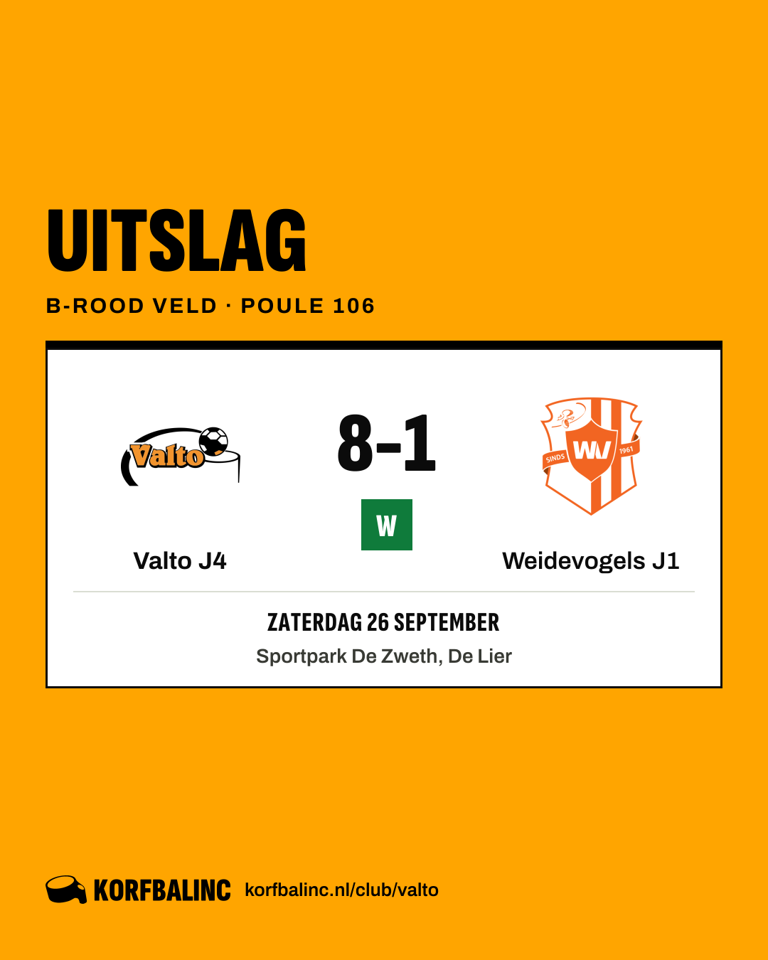 Valto J4 - Weidevogels J1