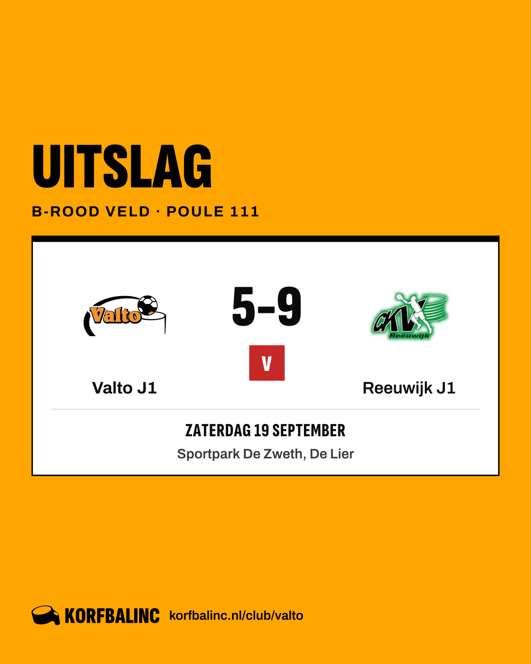 Valto J1 - Reeuwijk J1