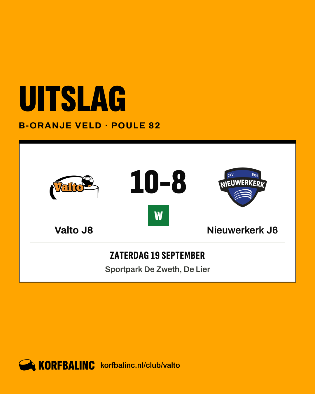 Valto J8 - Nieuwerkerk J6