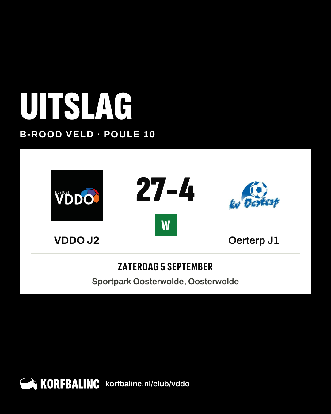 VDDO J2 - Oerterp J1