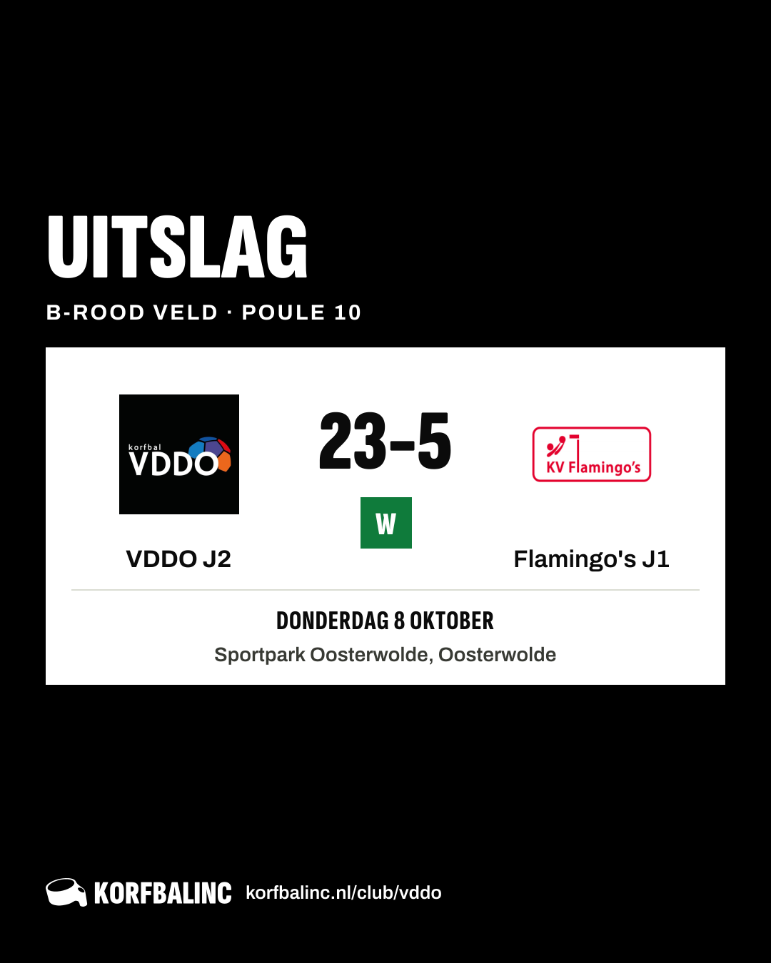 VDDO J2 - Flamingo's J1