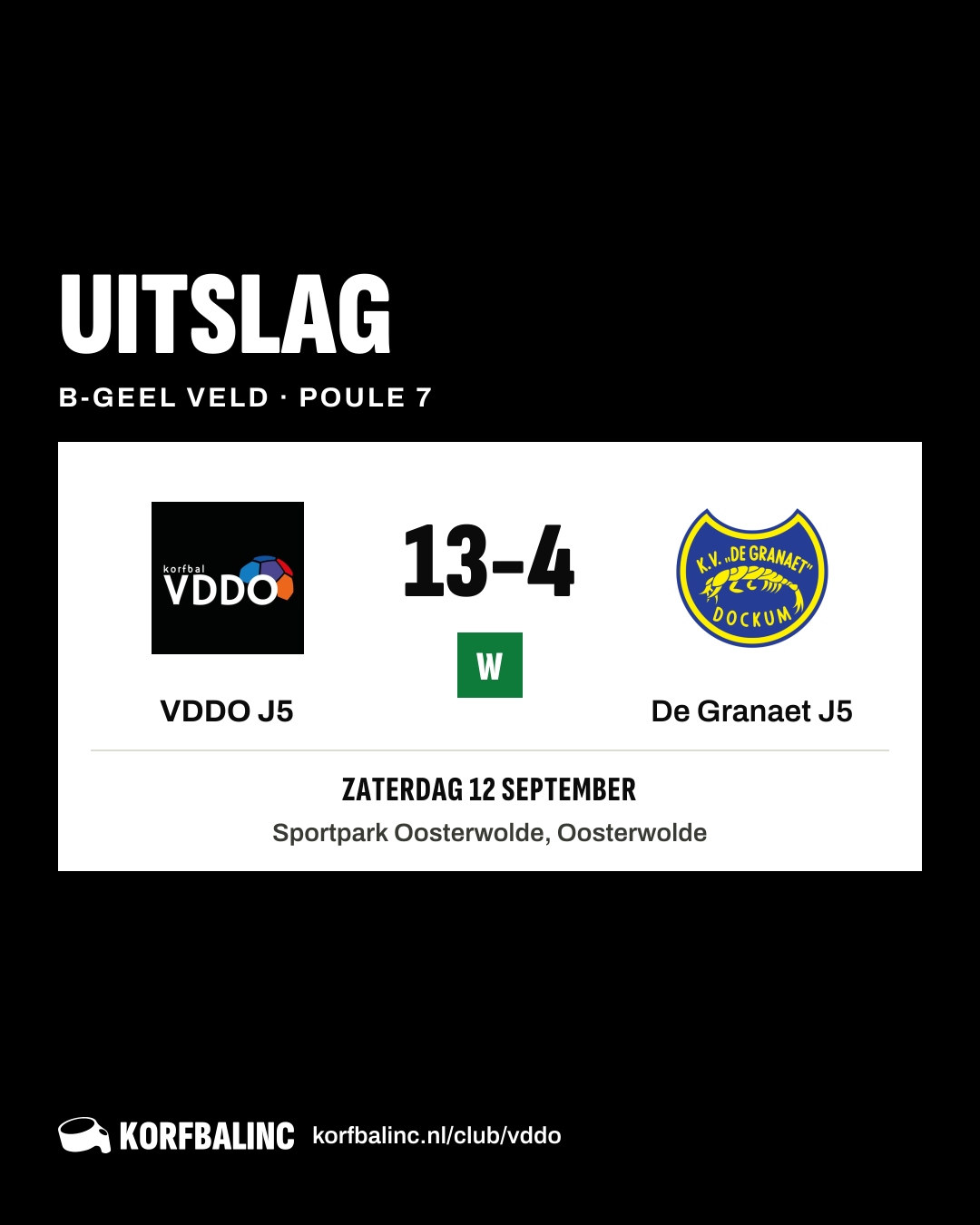 VDDO J5 - De Granaet J5