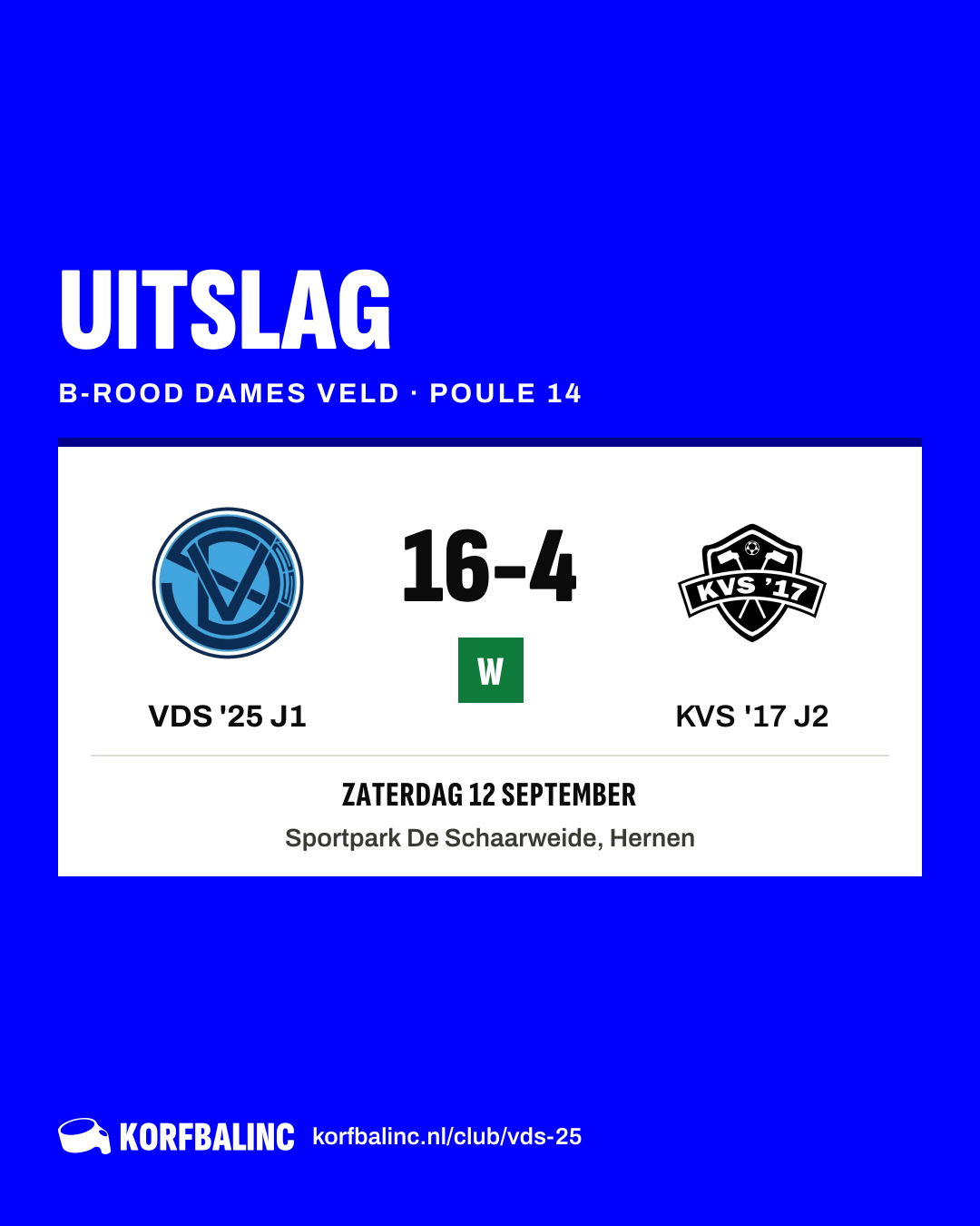 VDS '25 J1 - KVS '17 J2
